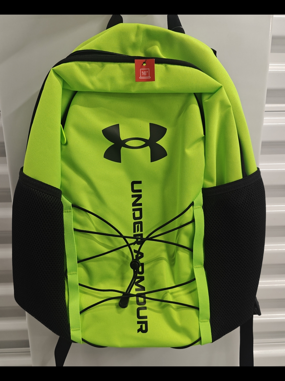 Under Armour Lime Green and Black Sport Backpack 26 L